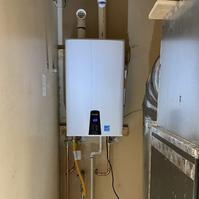 Tankless Water Heater Install - After